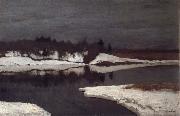 Levitan, Isaak Early Spring painting
